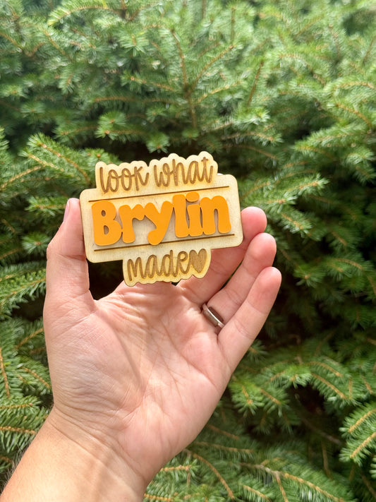 Magnet | Look What I Made (Heart)