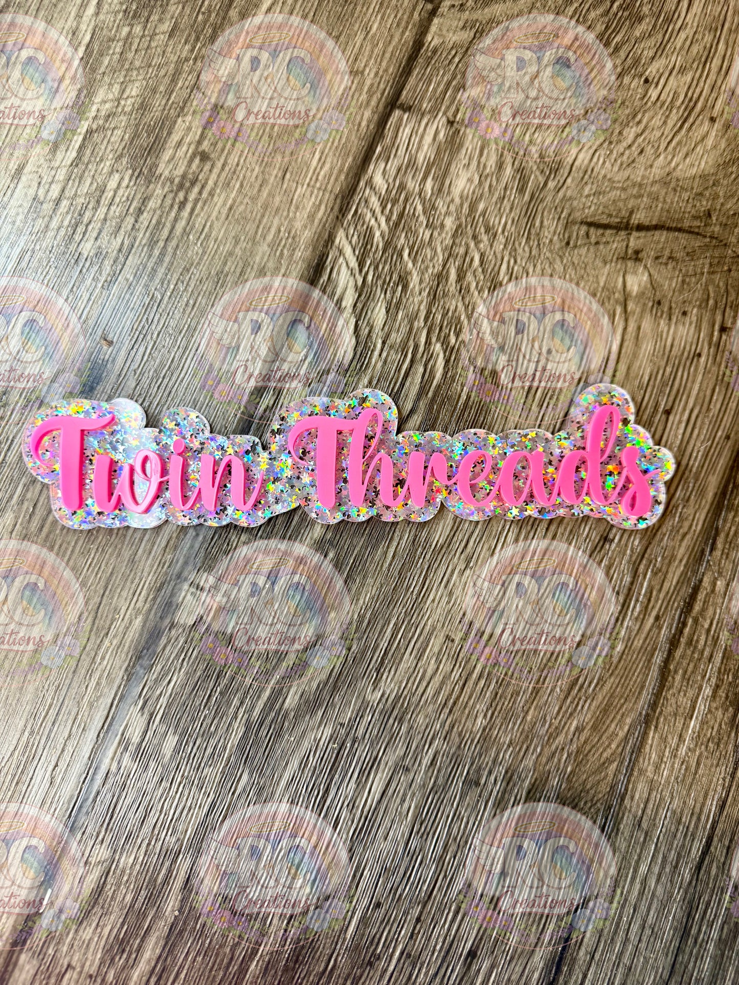 Acrylic Watermark Sign