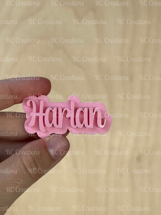 Name Center | Pink Monochrome