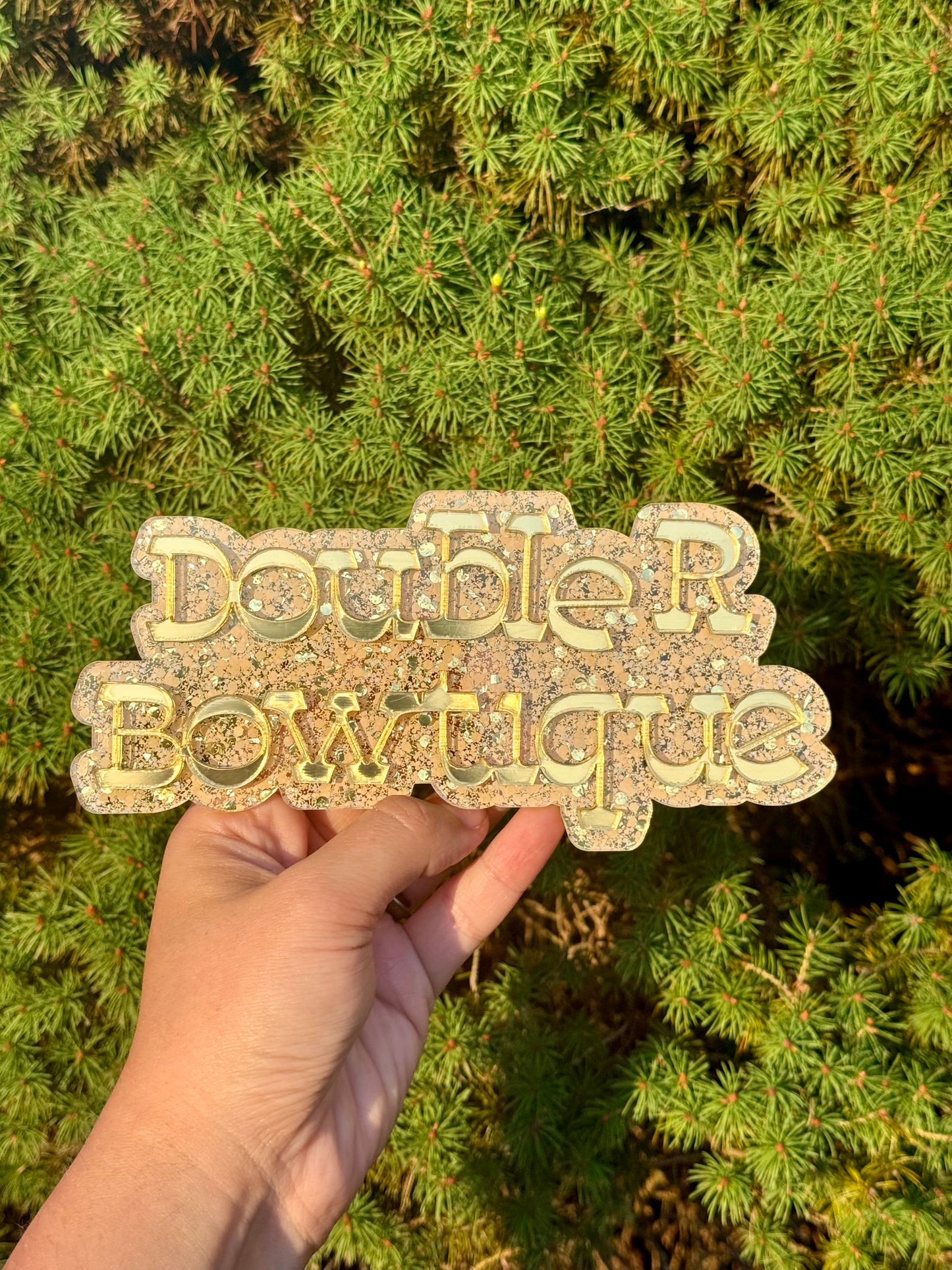 Custom Layered Acrylic Watermarks