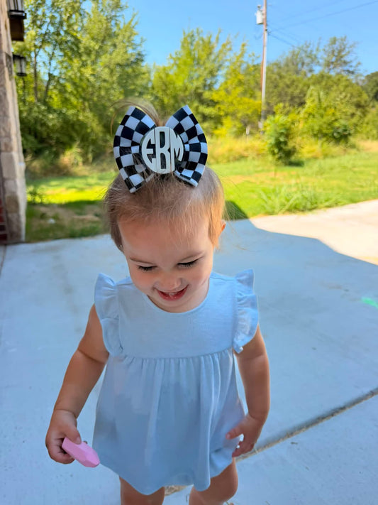 Bow Center | Custom Monogram
