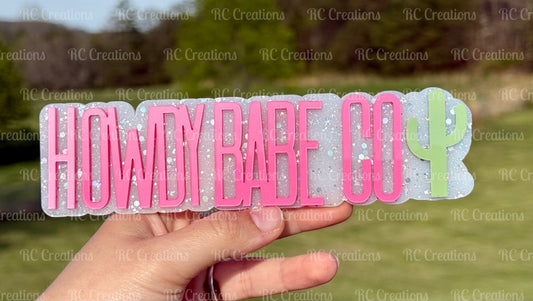 Acrylic Watermark Sign