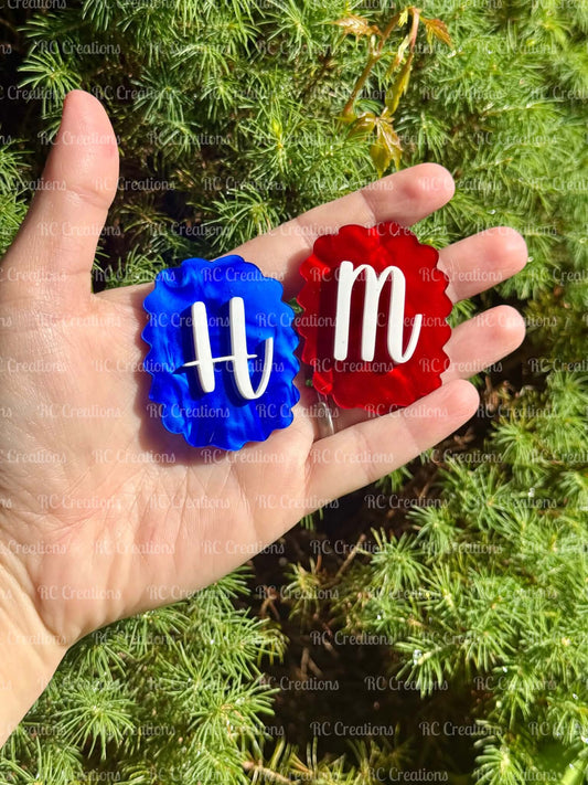 INITIAL CLIP (RED)