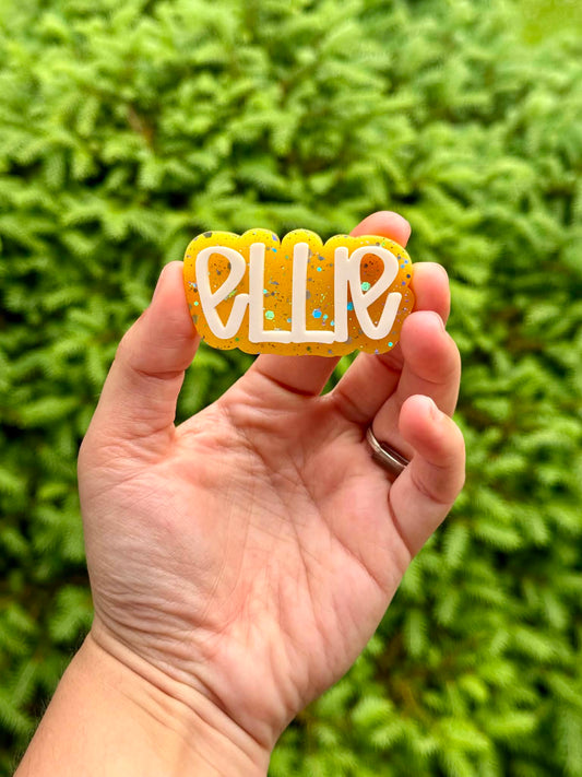 Name Center | Yellow Diamond • Nude